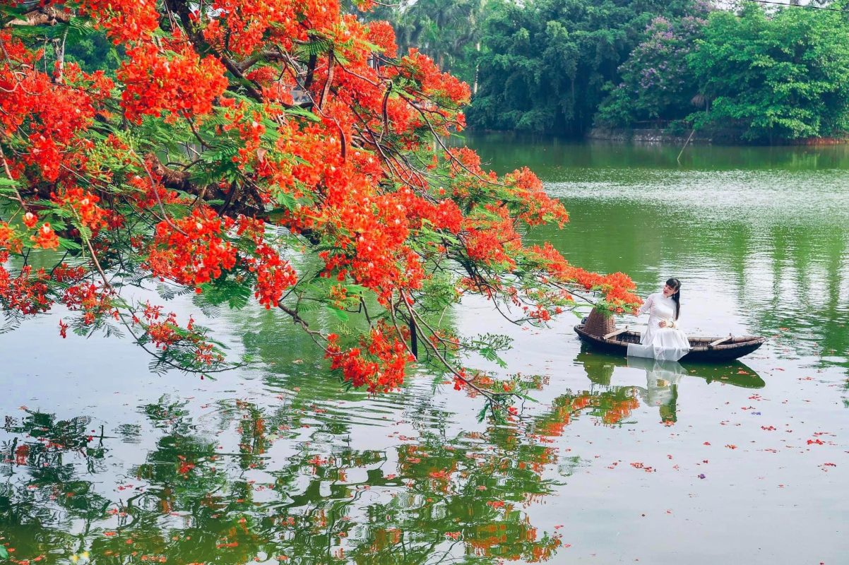 Bí quyết tạo dáng chụp ảnh áo dài đẹp 1 người
