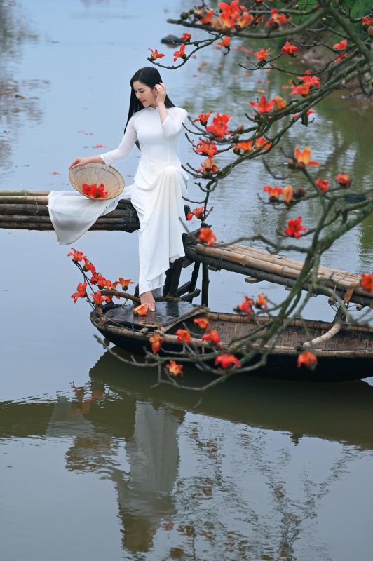 Tip chụp ảnh tạo dáng áo dài khi chụp ngoại cảnh