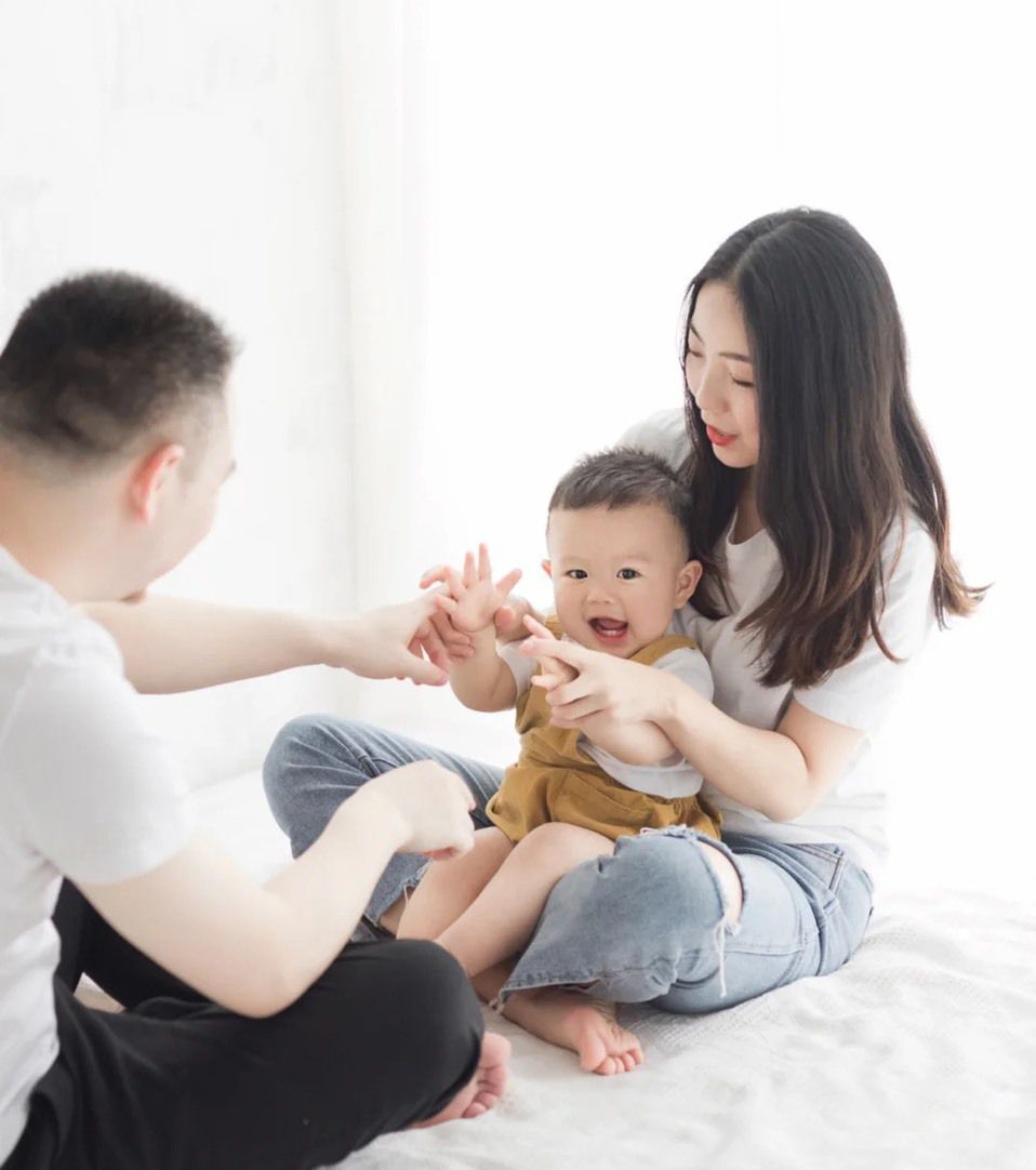 Kinh nghiệm chụp gia đình có em bé đẹp tự nhiên